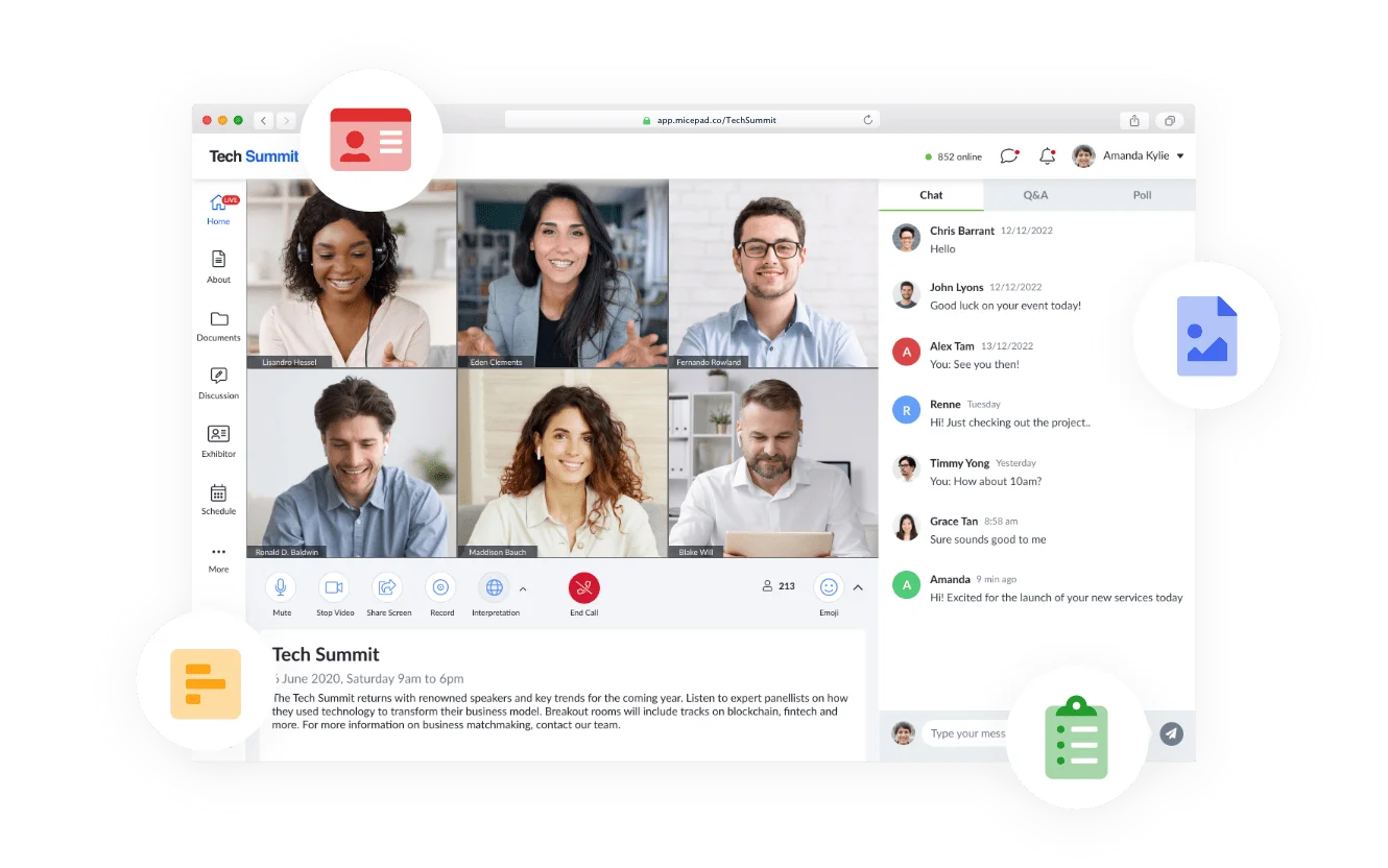 Deliver High Quality Stream To Your Online Attendees