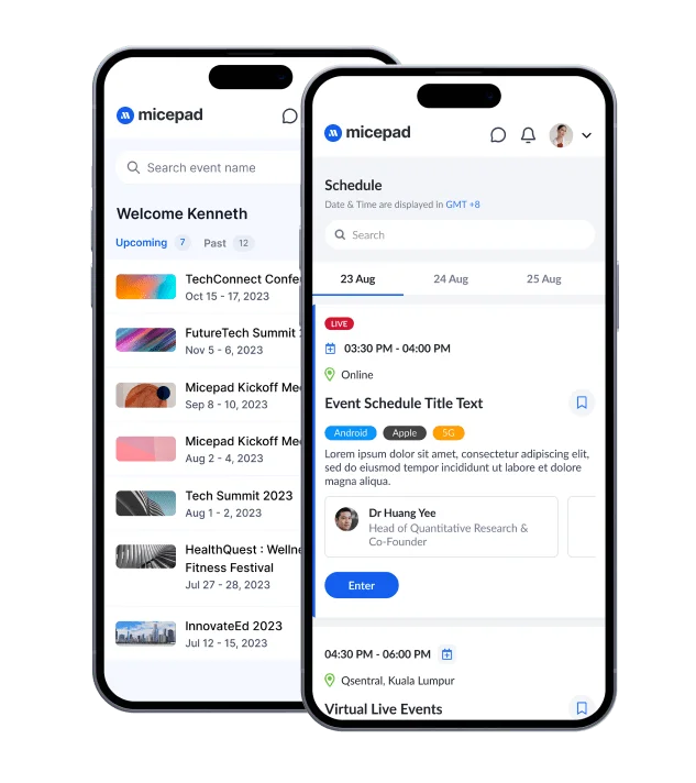 Enhance Attendee Experience with Micepad's Mobile Event App